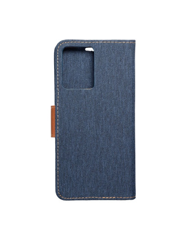 Etui Canvas pour XIAOMI Redmi NOTE 12 4G bleu marine