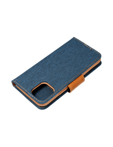 Etui Canvas pour XIAOMI Redmi NOTE 12 4G bleu marine
