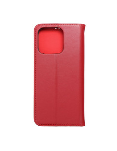 Étui en cuir SMART PRO pour XIAOMI Redmi 12C bordeaux 2