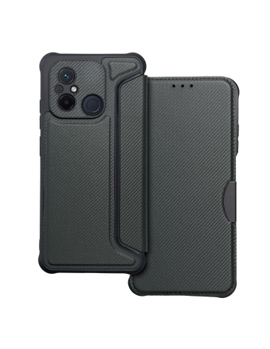 Etui RAZOR Book pour Xiaomi Redmi 12C noir