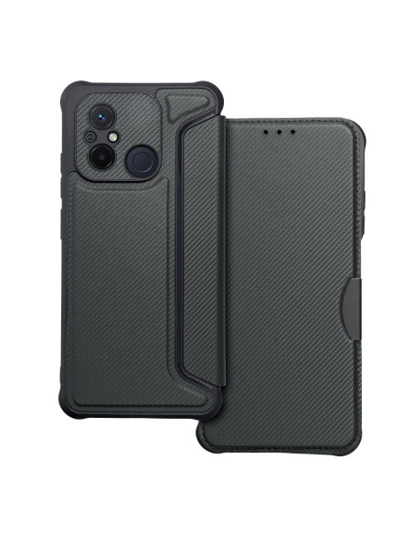 Etui RAZOR Book pour Xiaomi Redmi 12C noir