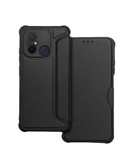Etui RAZOR Book pour Xiaomi Redmi 12C noir