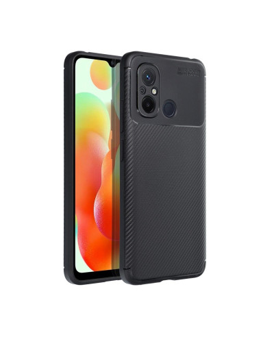 Coque CARBON PREMIUM pour XIAOMI Redmi 12C noir