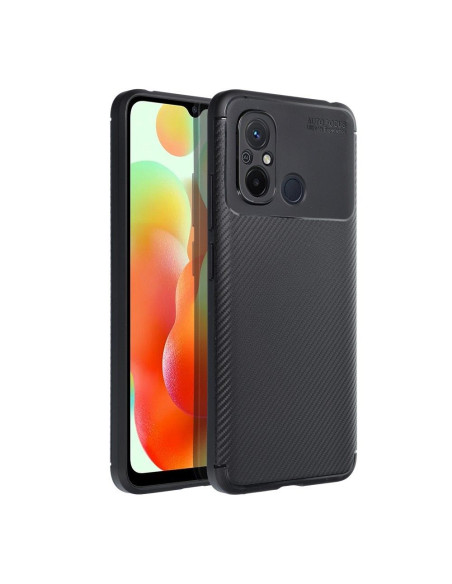 Coque CARBON PREMIUM pour XIAOMI Redmi 12C noir