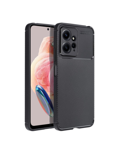 Coque CARBONE PREMIUM pour XIAOMI Redmi NOTE 12 4G noir