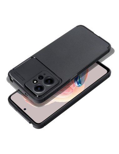 Coque CARBONE PREMIUM pour XIAOMI Redmi NOTE 12 4G noir