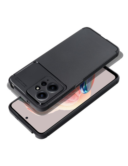 Coque CARBONE PREMIUM pour XIAOMI Redmi NOTE 12 4G noir