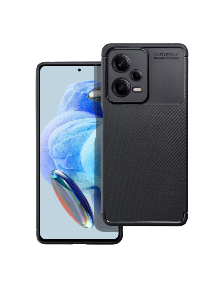 Coque CARBONE PREMIUM pour XIAOMI Redmi NOTE 12 PRO 5G noir