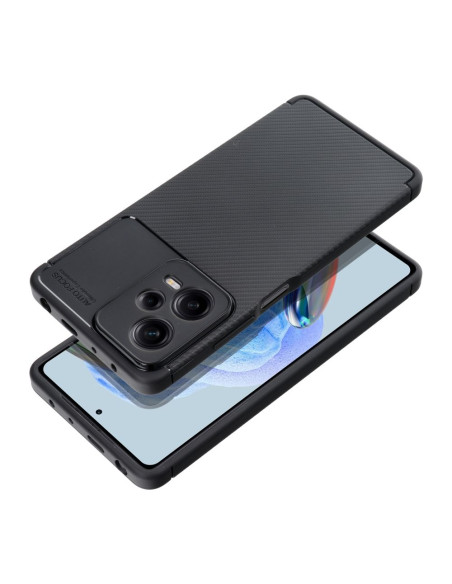 Coque CARBONE PREMIUM pour XIAOMI Redmi NOTE 12 PRO 5G noir