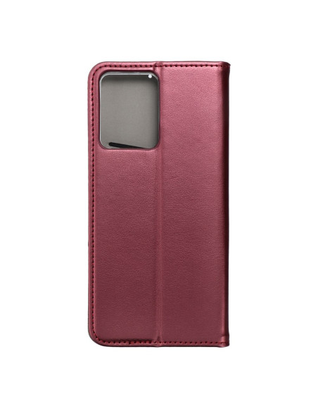 Etui Smart Magneto pour XIAOMI REDMI NOTE 12 4G bordeaux
