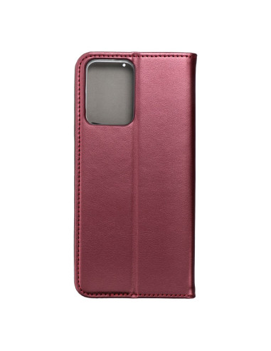 Etui Smart Magneto pour XIAOMI REDMI NOTE 12 5G bordeaux