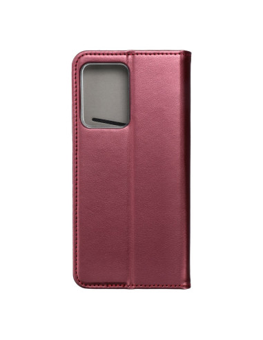 Etui Smart Magneto pour XIAOMI REDMI NOTE 12 PRO PLUS 5G bordeaux
