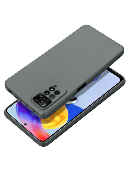 Coque METALLIC pour XIAOMI Redmi NOTE 12 4G gris