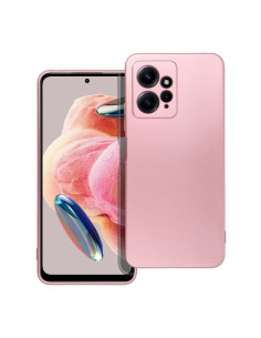 Coque METALLIC pour XIAOMI Redmi Note 12 4G rose