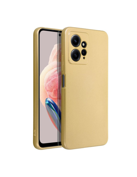 Coque METALLIC pour XIAOMI Redmi NOTE 12 4G or