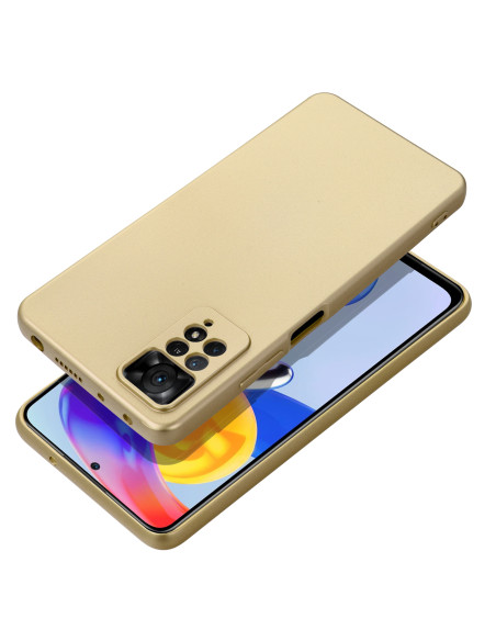 Coque METALLIC pour XIAOMI Redmi NOTE 12 4G or