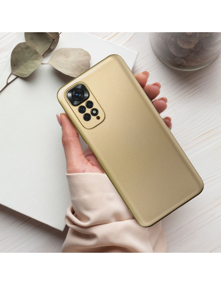 Coque METALLIC pour XIAOMI Redmi NOTE 12 4G or