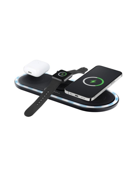 FORCELL F-ENERGY Ellipse 3-en-1 Quick Charge 15W Chargeur rapide par induction