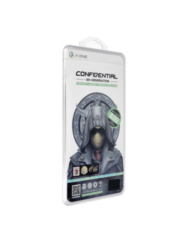 Verre trempé X-ONE Extreme Shock Eliminator 4th gen. Privacy - iPhone 14 Pro