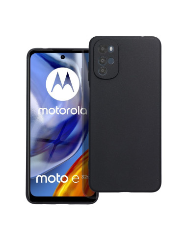 Coque MATT pour MOTOROLA E32S / G22 noir