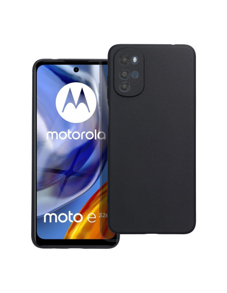 Coque MATT pour MOTOROLA E32S / G22 noir