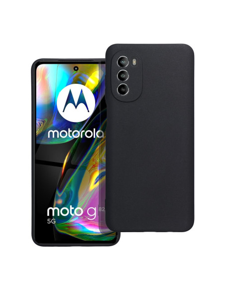 Coque MATT pour MOTOROLA G82 noir