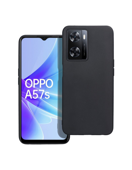 Coque MATT pour OPPO A57S noir
