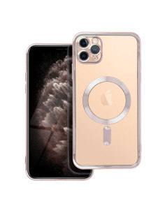 ELECTRO MAG COVER case compatible with MagSafe for IPHONE 11 Pro Max rose gold