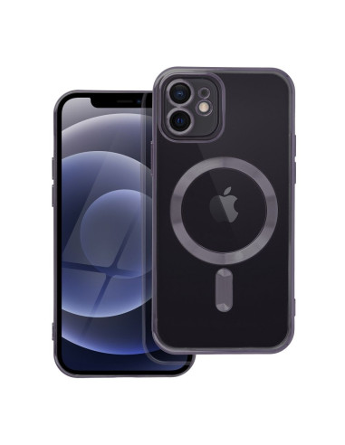 ELECTRO MAG COVER compatible avec MagSafe pour IPHONE 12 noir