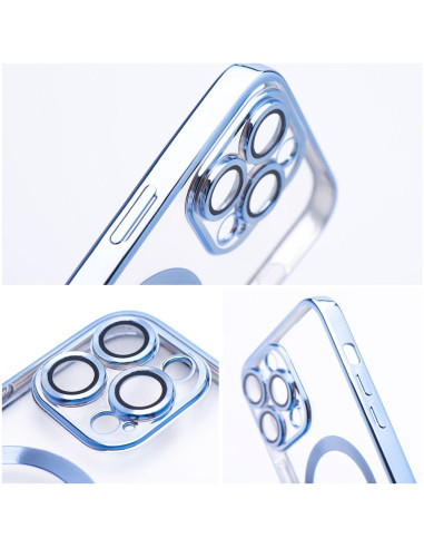 ELECTRO MAG COVER compatible avec MagSafe pour IPHONE 12 Pro bleu
