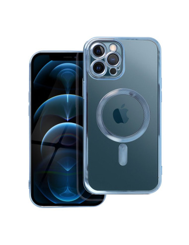 ELECTRO MAG COVER compatible avec MagSafe pour IPHONE 12 Pro Max bleu