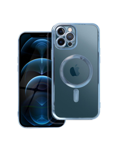 ELECTRO MAG COVER compatible avec MagSafe pour IPHONE 12 Pro Max bleu
