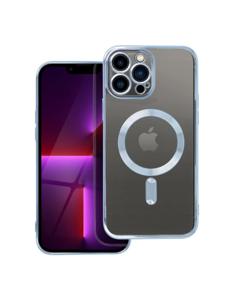ELECTRO MAG COVER compatible avec MagSafe pour IPHONE 13 Pro Max bleu
