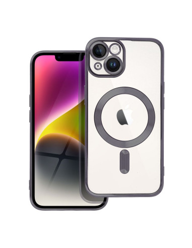 ELECTRO MAG COVER Coque compatible avec MagSafe pour IPHONE 14 noir