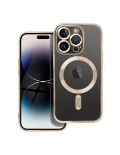 ELECTRO MAG COVER Coque compatible avec MagSafe pour IPHONE 14 Pro or