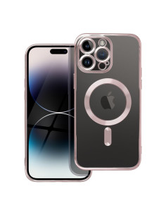 ELECTRO MAG COVER Coque compatible avec MagSafe pour IPHONE 14 Pro rose gold