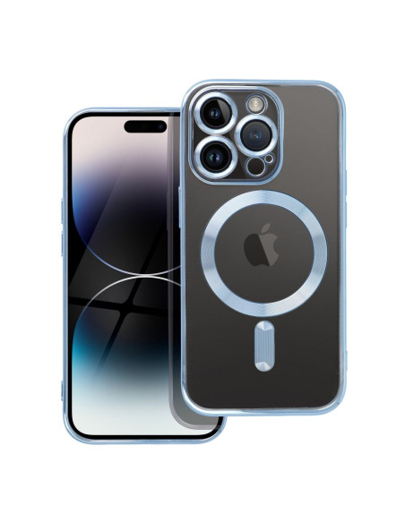 ELECTRO MAG COVER compatible avec MagSafe pour IPHONE 14 Pro bleu