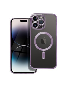 Coque ELECTRO MAG COVER compatible avec MagSafe pour IPHONE 14 Pro Max violet