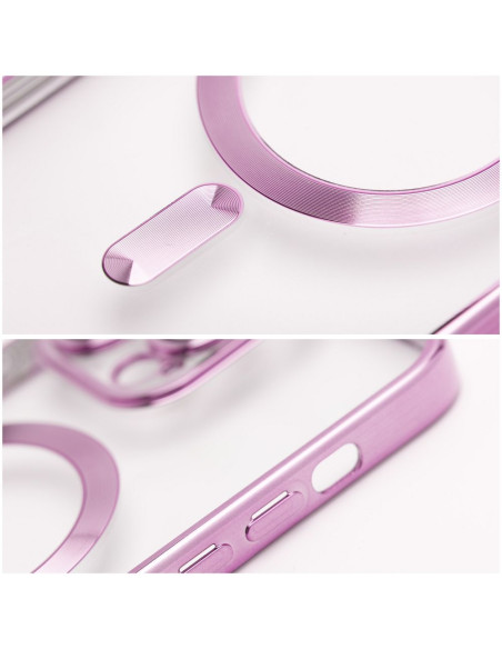 ELECTRO MAG COVER Coque compatible avec MagSafe pour IPHONE 14 Plus rose gold