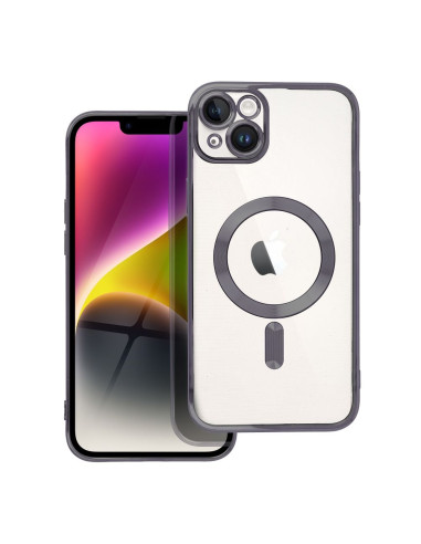 ELECTRO MAG COVER Coque compatible avec MagSafe pour IPHONE 14 Plus noir