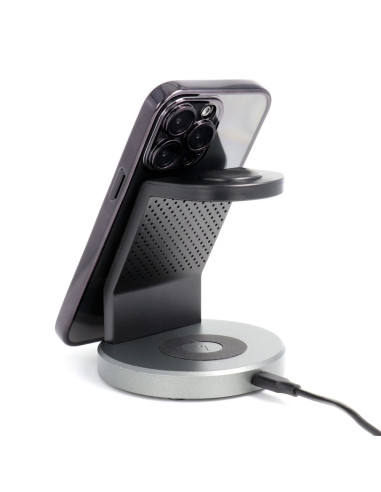 ELECTRO MAG COVER Coque compatible avec MagSafe pour IPHONE 14 Plus noir