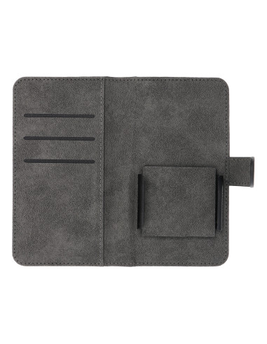 Etui universel COMMON noir - TAILLE S - pour IPHONE 12 / 13 / SAMSUNG S6 / A5 2016 / XCOVER 4 / S22 / HUAWEI P8 2017