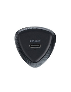 FORCELL CARBON chargeur de voiture Type C 3.0 PD20W CC50-1C (Total 20W) + câble pour Apple Lightning 8-pin PD20W 2