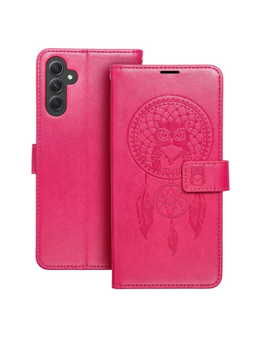 MEZZO Etui pour SAMSUNG A14 4G / A14 5G dreamcatcher magenta