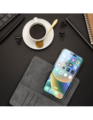 Universal book case COMMON size L for IPHONE 6 PLUS / 7 PLUS / 8 PLUS / XS MAX / 11 PRO MAX / SAMSUNG S20 FE / S21 FE / S10 PLUS