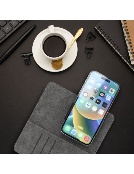 Universal book case COMMON size L for IPHONE 6 PLUS / 7 PLUS / 8 PLUS / XS MAX / 11 PRO MAX / SAMSUNG S20 FE / S21 FE / S10 PLUS