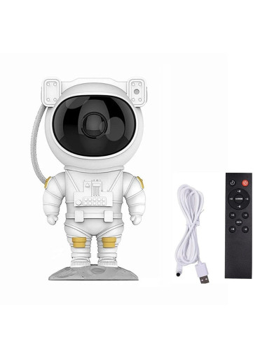 Projector STARS LED / Disco astronaut white TYD-YHY-001