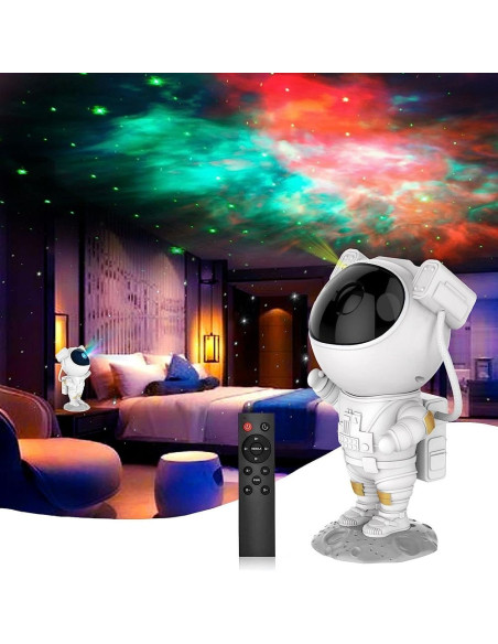 Projector STARS LED / Disco astronaut white TYD-YHY-001