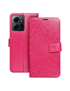 MEZZO Book case for XIAOMI Redmi Note 12 4G mandala magenta