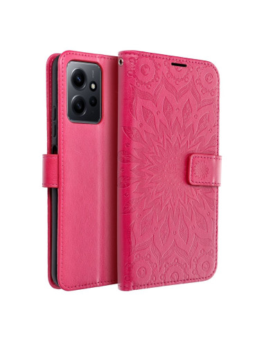 MEZZO Book case for XIAOMI Redmi Note 12 4G mandala magenta